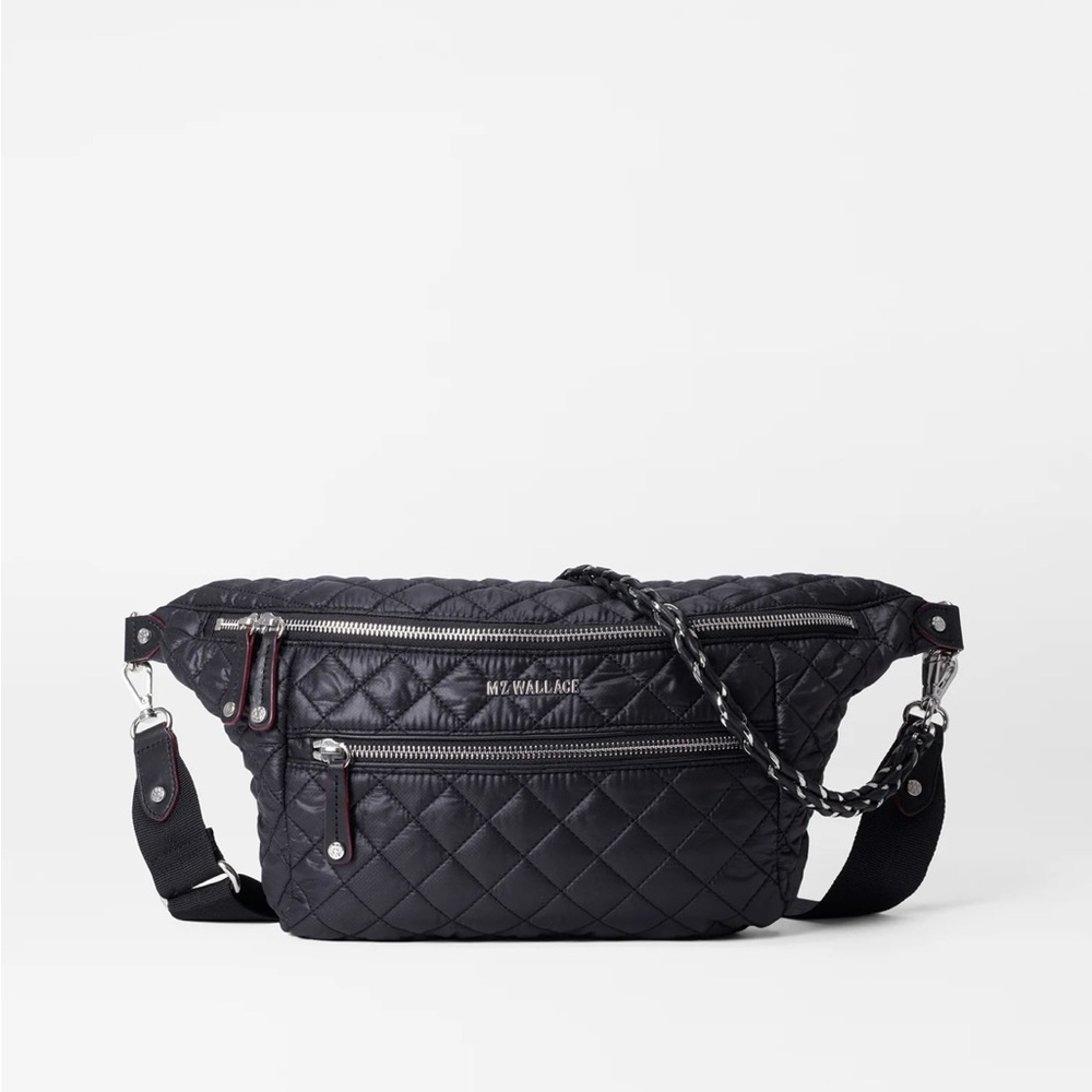MZ Wallace Black Crosby Sling bag